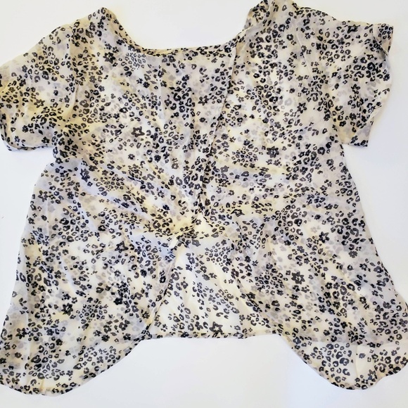 KIRRA Top - Open Back / Leopard Print - S - Picture 3 of 5